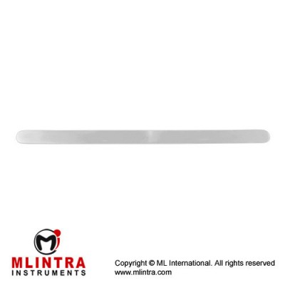 Martin Abdominal Spatula Malleable - Very Soft Stainless Steel, 20 cm - 8" Blade Width 13 mm Martin Abdominal Spatula Malleable - Very Soft Stainless Steel, 20 cm - 8" Blade Width 13 mm